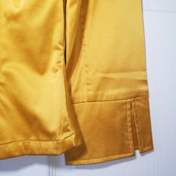 yellow blazer suit jacket coat size medium charlotte russe - Picture 9 of 10